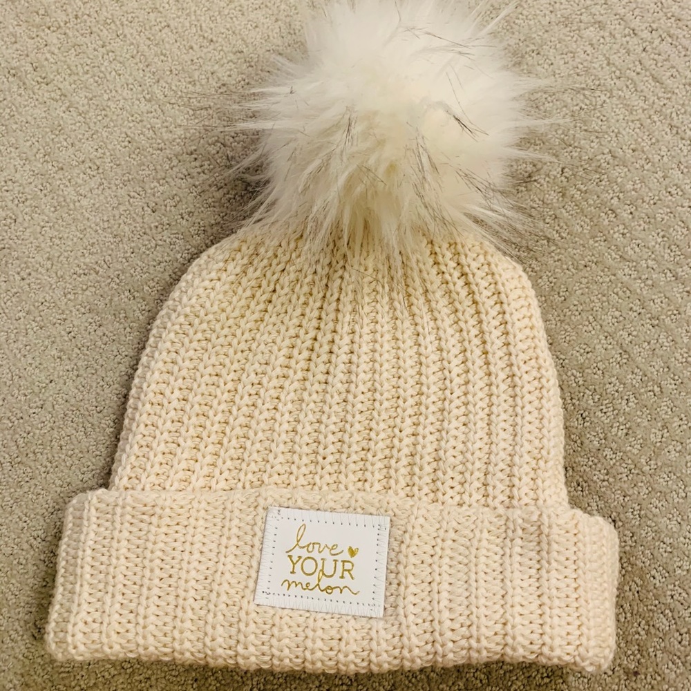Love your melon beanie pom